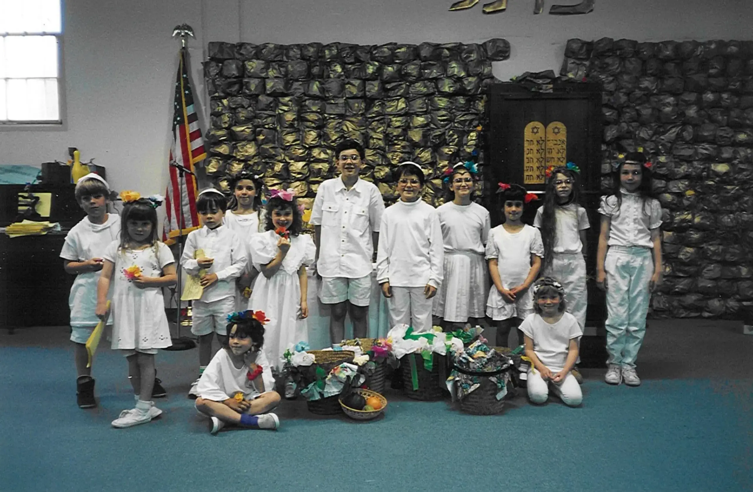 Students posing for group photo