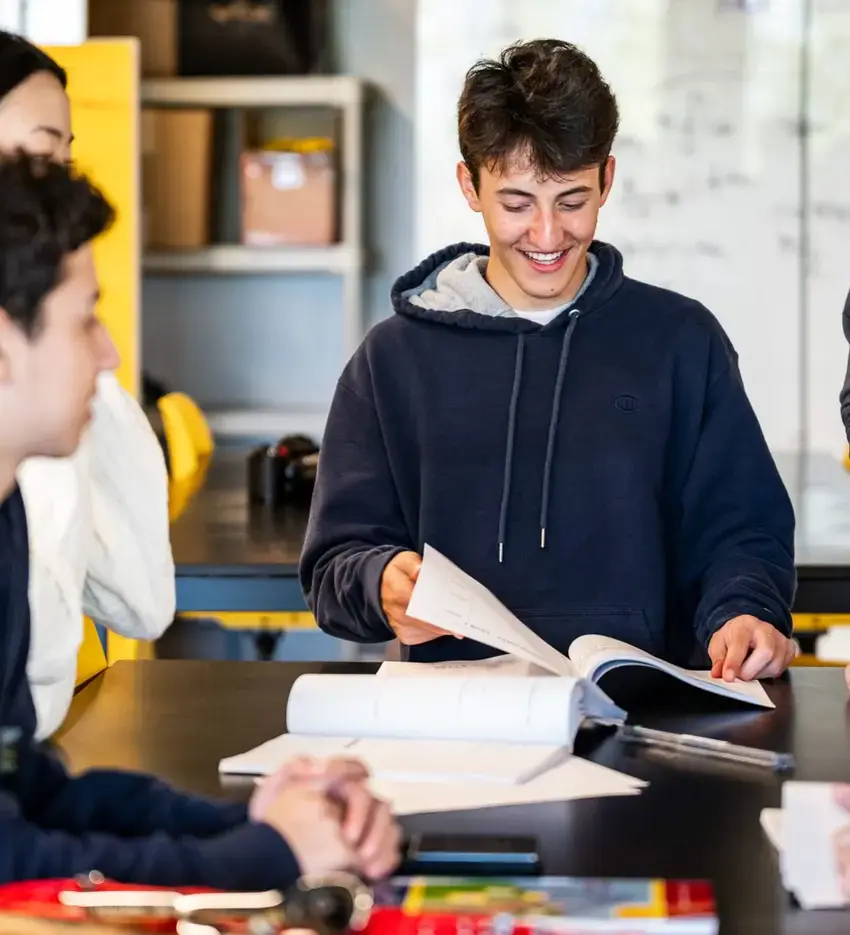 Upper school students