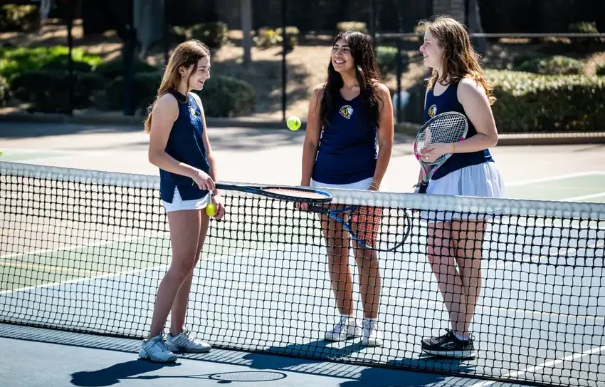 photo of a sports team or students at practice